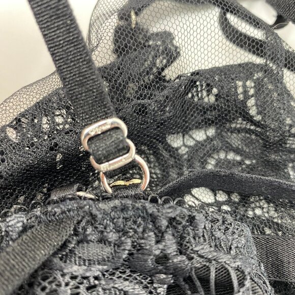Agent Provocateur Daliah Black Bodysuit 36C New - Picture 11 of 12